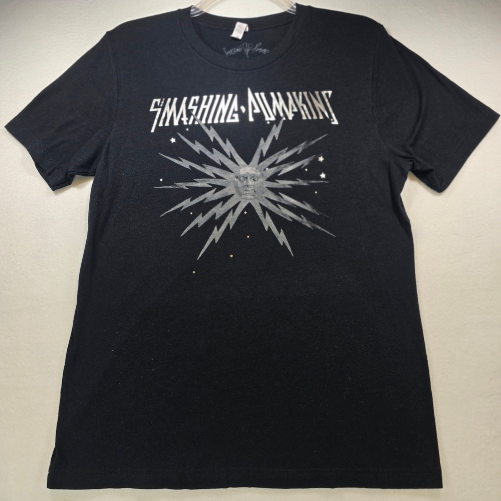 Smashing Pumpkins Summer Tour 2019 Graphic T-Shirt Black Large Band Tee